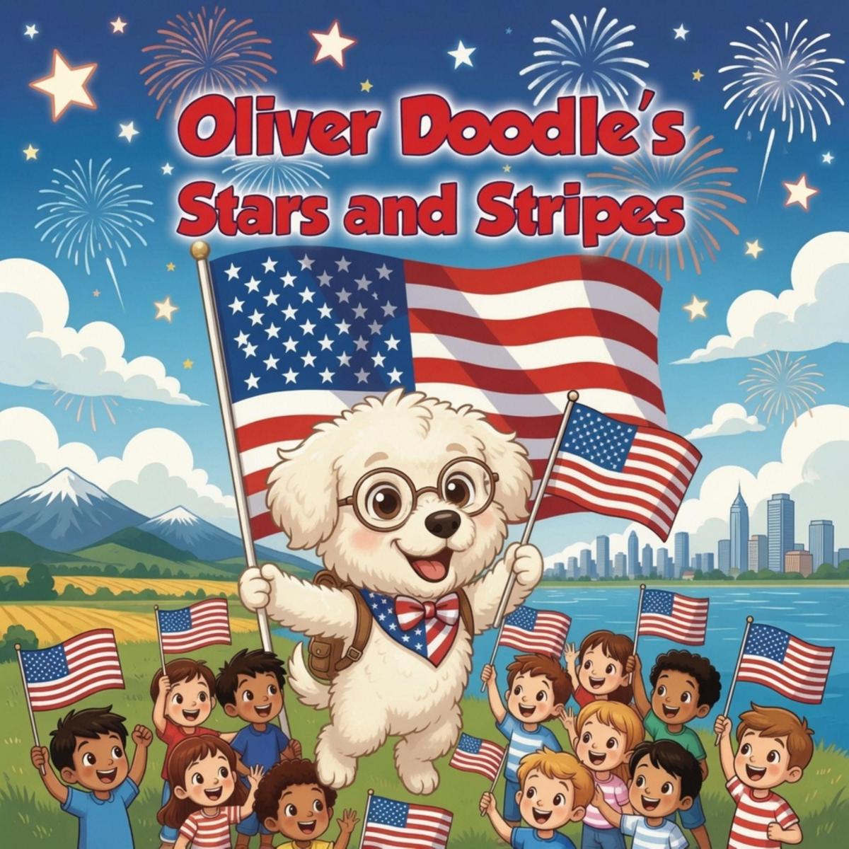 Oliver Doodle's Stars and Stripes cover art high res (1) (1)