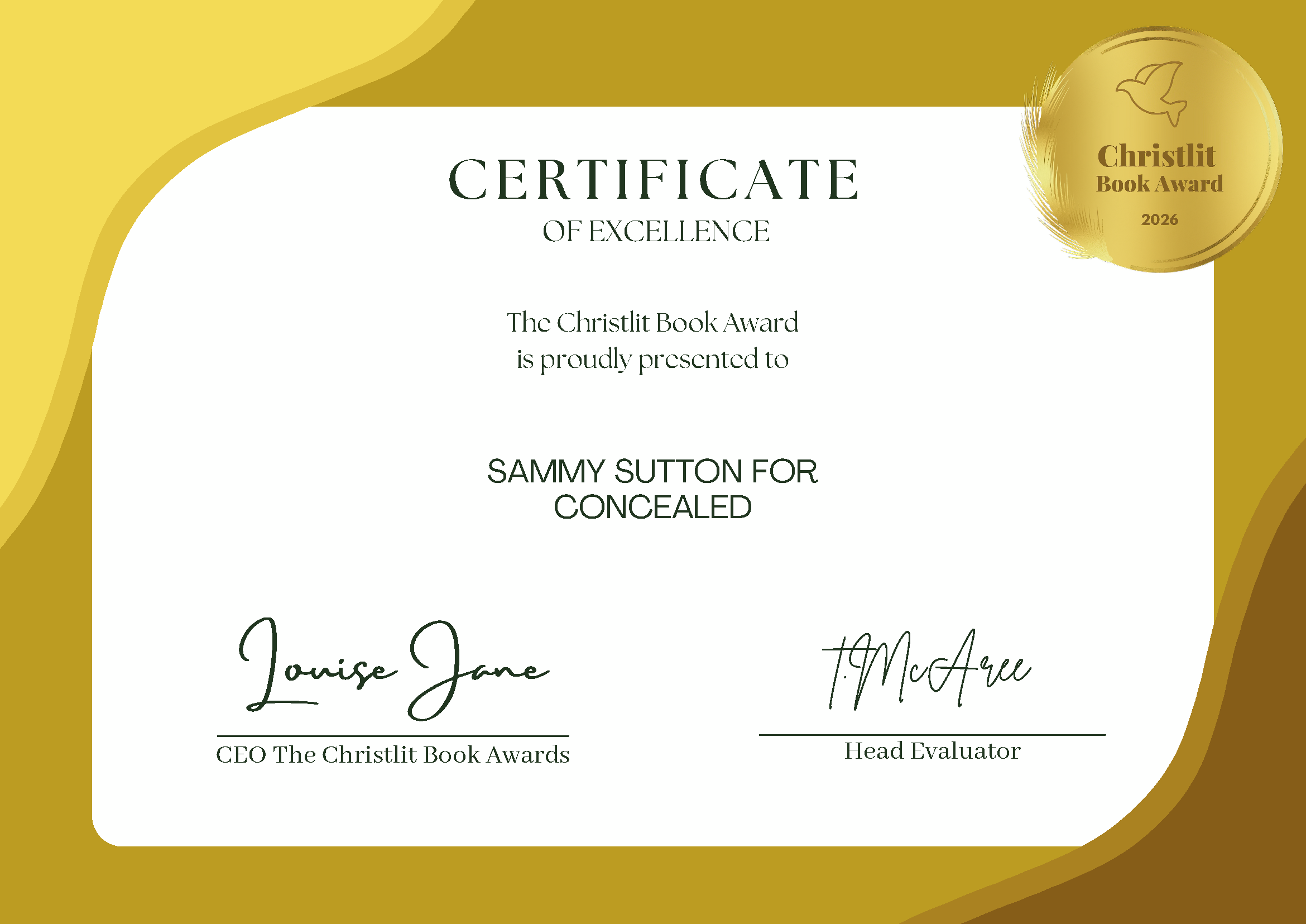 Christlit Certification 2026 - Concealed